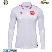 Dänemark Auswärtstrikot EM 2024 Langarm